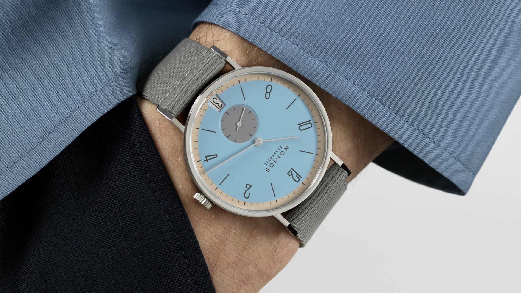 You want dial colours? Nomos has the answer!