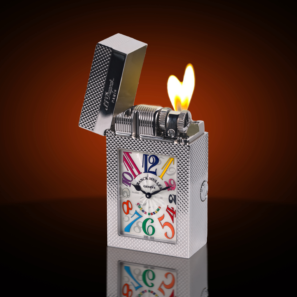 Franck Muller’s cigarette lighter watch was the wackiest creation of Geneva Watch Week