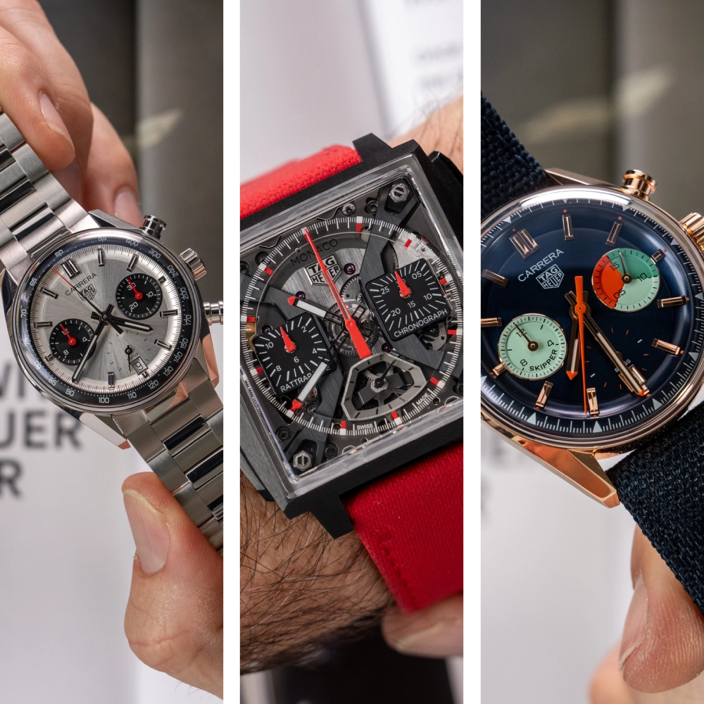 Every TAG Heuer release of Watches & Wonders 2024, with a haute horlogerie Monaco and solid gold Skipper