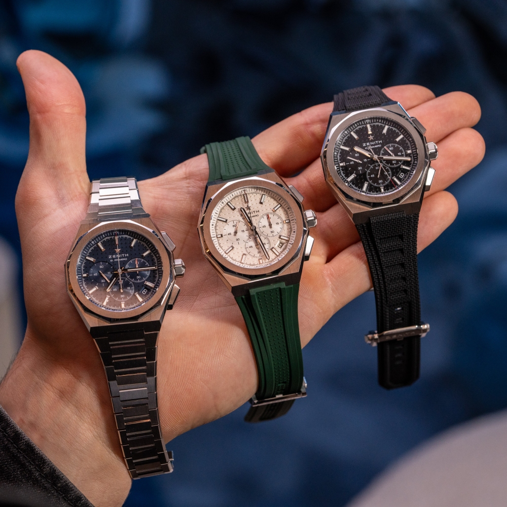 Casually showing off with the Zenith Defy Skyline Chronograph (live pics)
