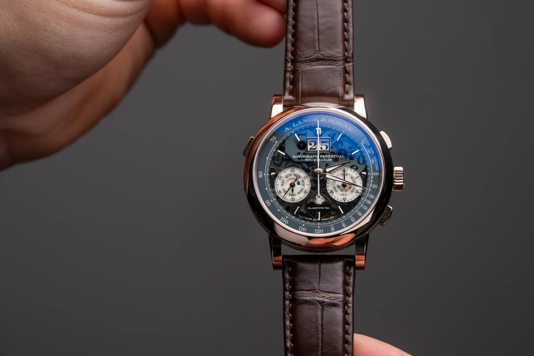 A. Lange & Söhne Datograph Perpetual Tourbillon Lumen | HANDS ON