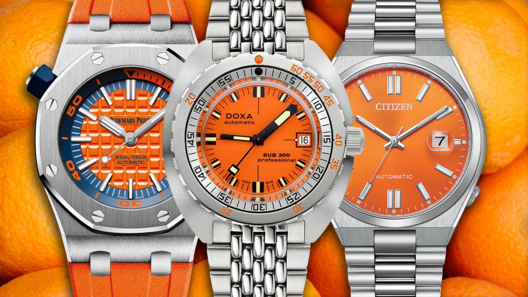 Best orange watch dials desktop