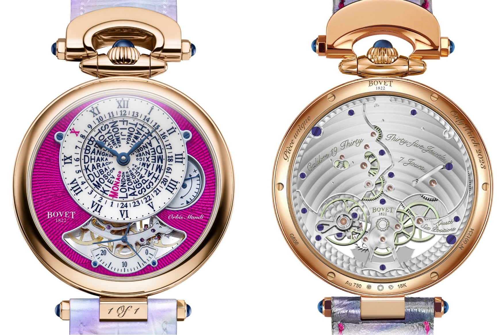 Only Watch Bovet Orbis Mundi soldiers