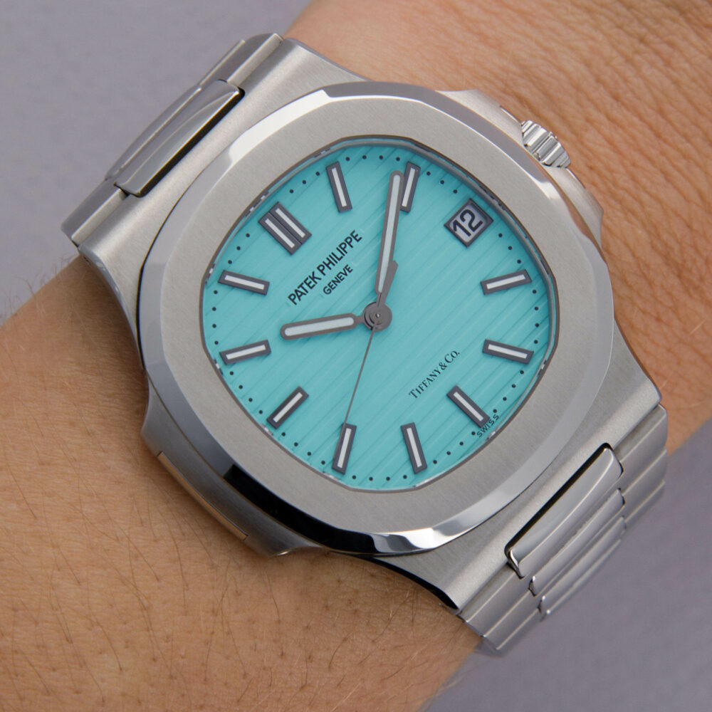 Loupe This to auction rare Patek Tiffany Blue Nautilus 5711/1A018