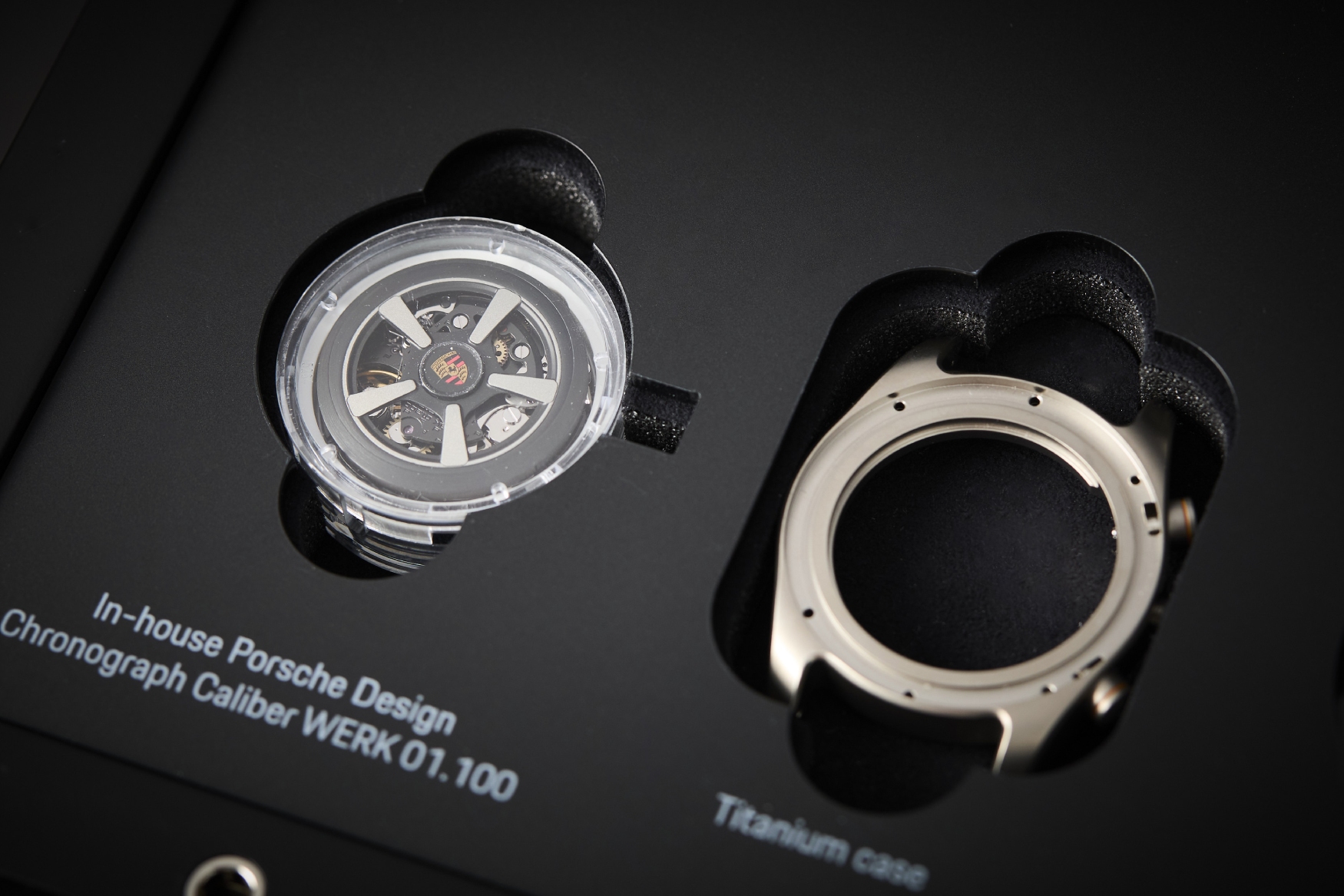 Porsche Design Custom Built Chronograph movement