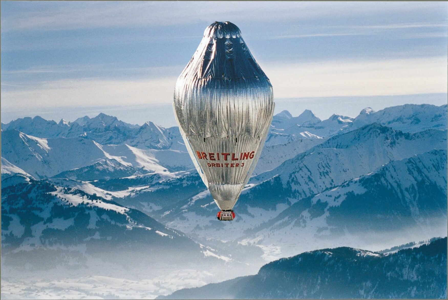 The Breitling Orbiter 3 balloon