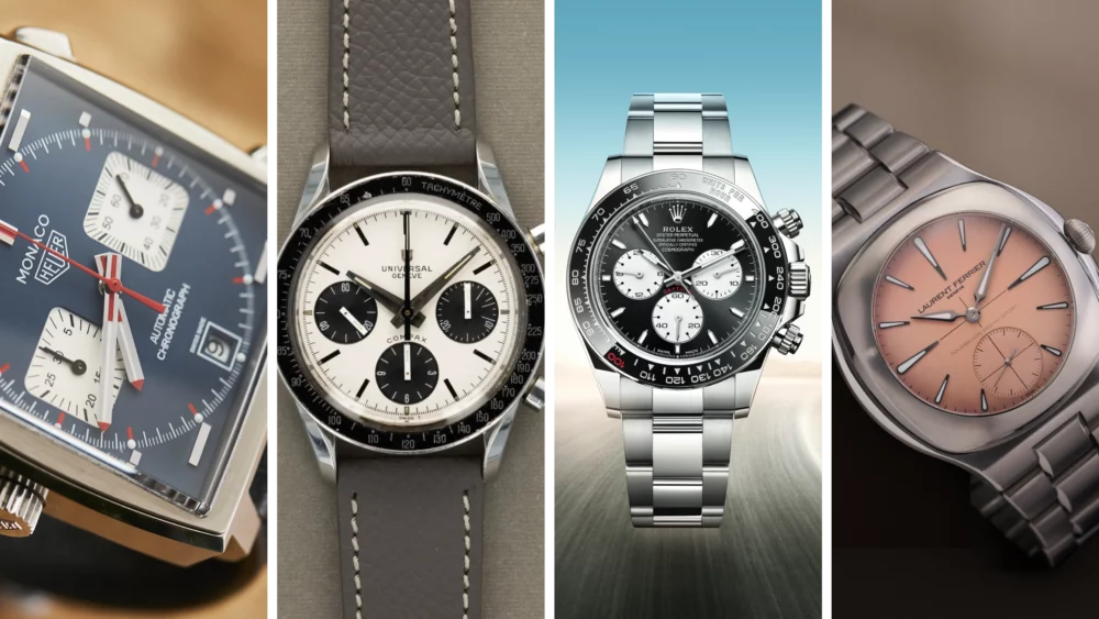 7 of the best racing watches, including iconic chronographs and surprising tourbillons