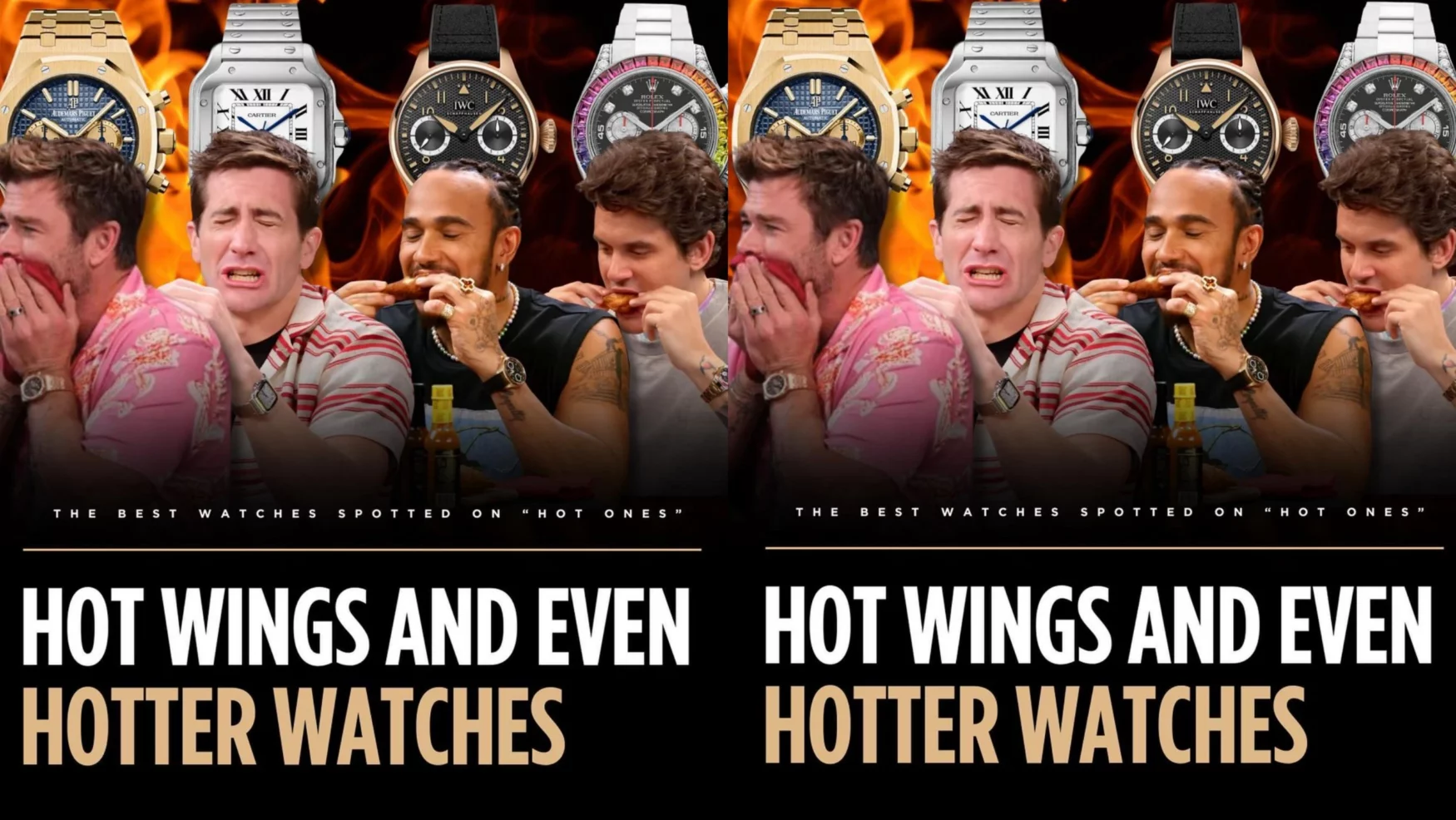 Fired up: The best watches spotted on Hot Ones (Seasons 1 – 24)
