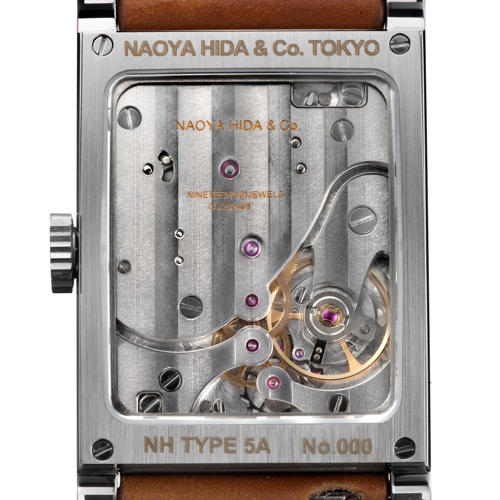 naoya hida type 5a movement caseback