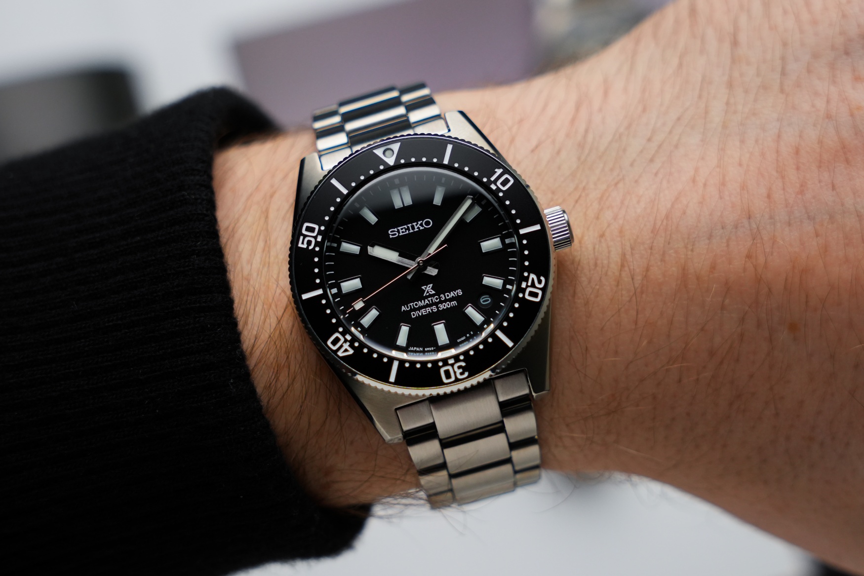 seiko SPB453 dial wrist