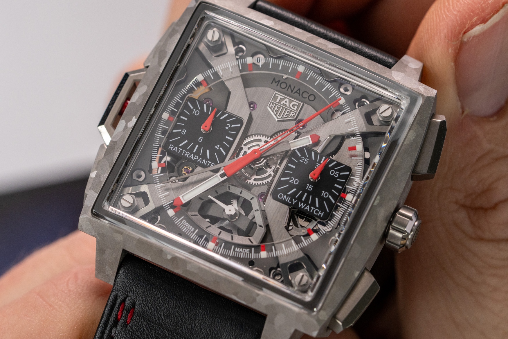 tag heuer monaco split seconds only watch