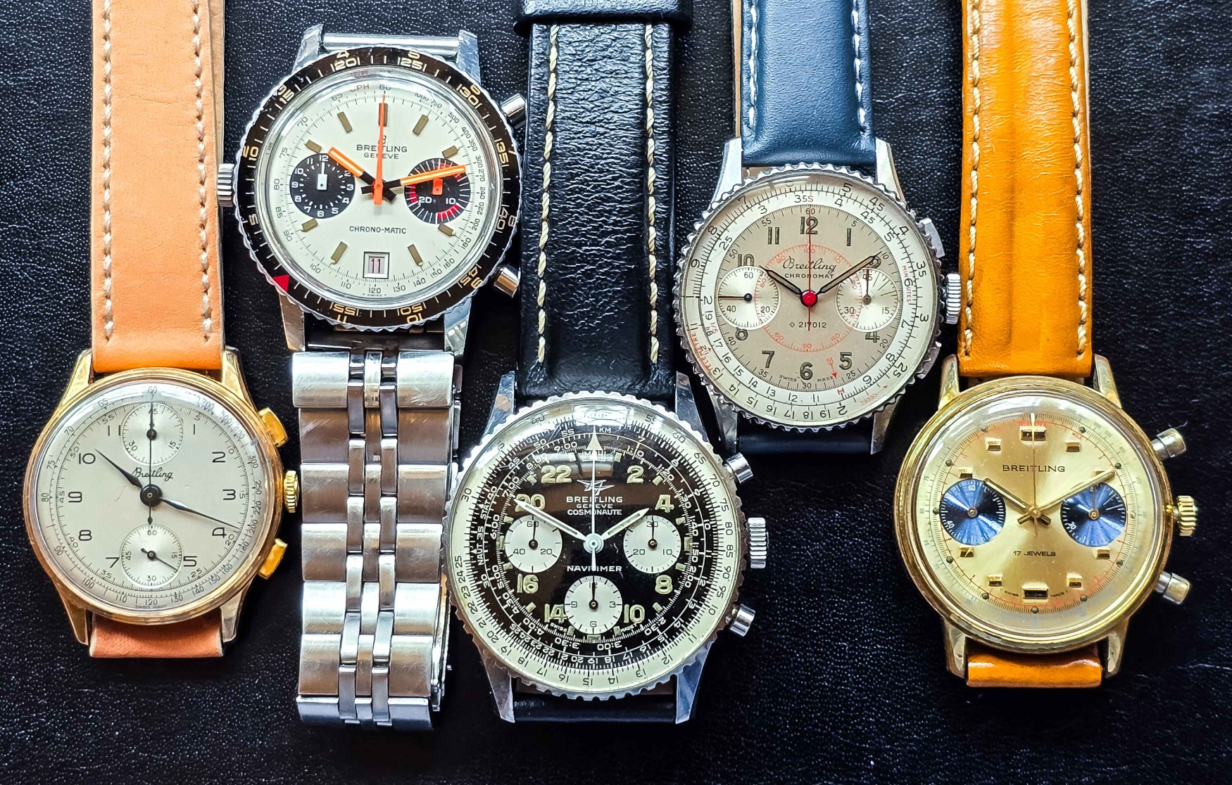 vintage breitling collection