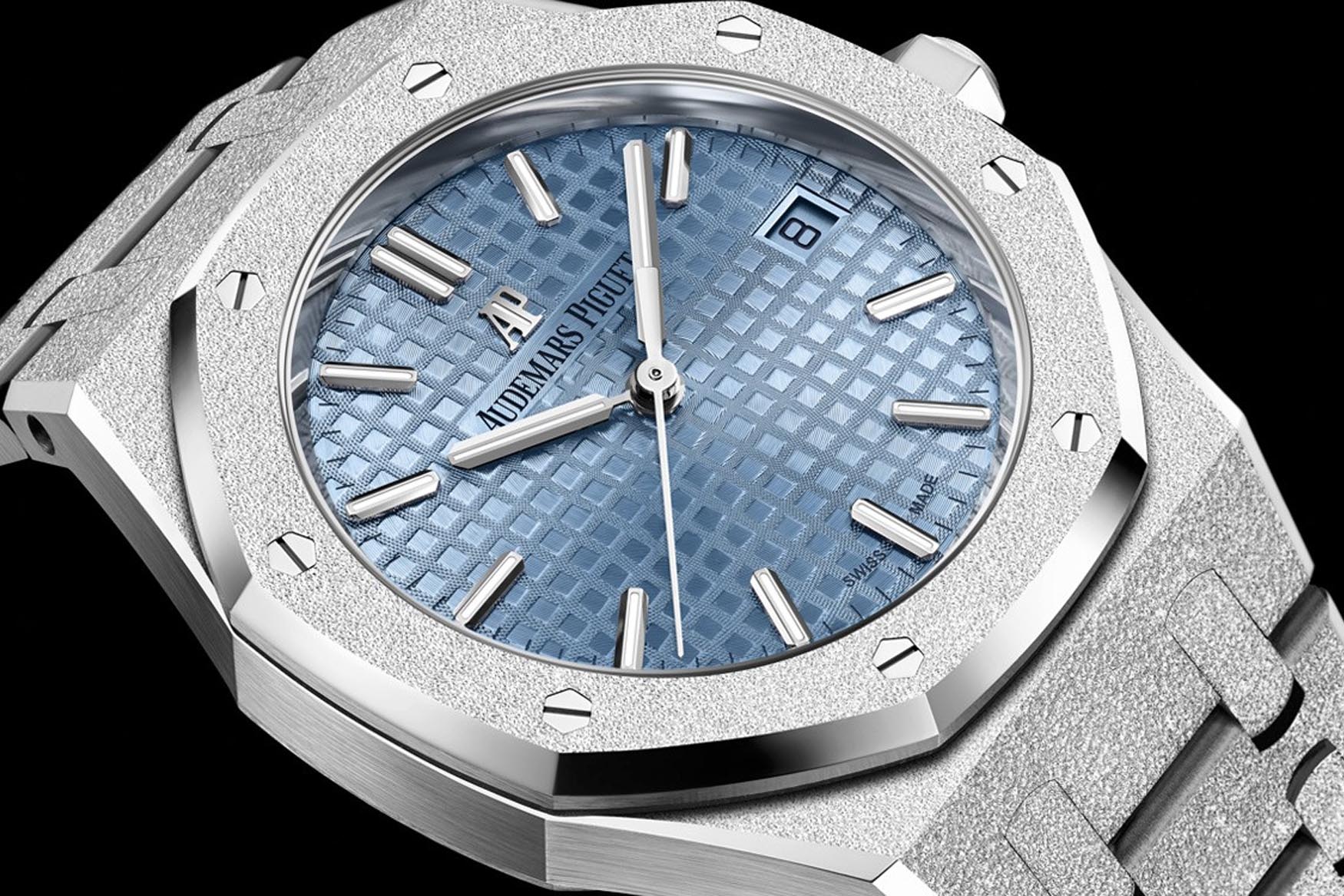 Audemars Piguet Royal Oak Selfwinding Frosted White Gold 34mm