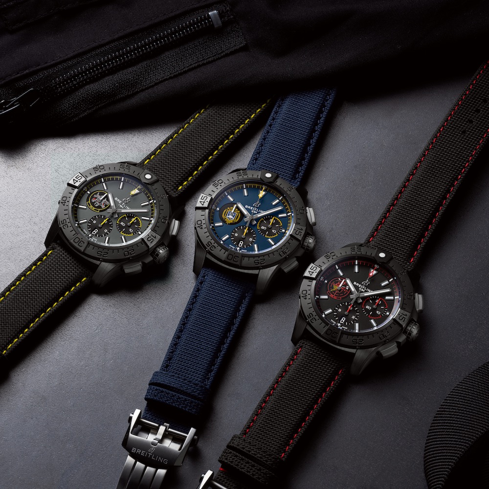 Breitling honours elite U.S. naval aviation forces with new Avenger Night Mission collection