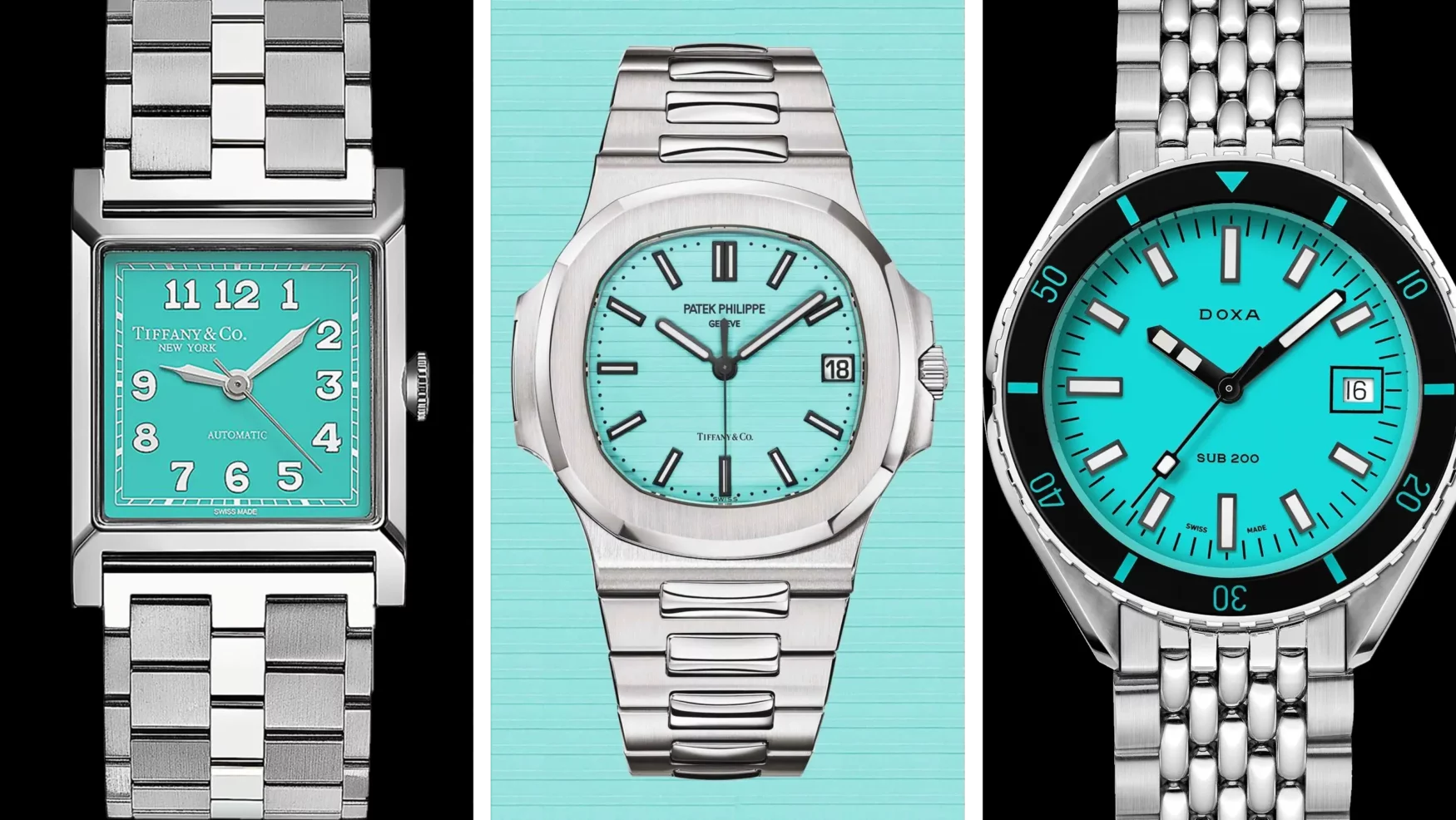 8 of the best Tiffany blue dial watches