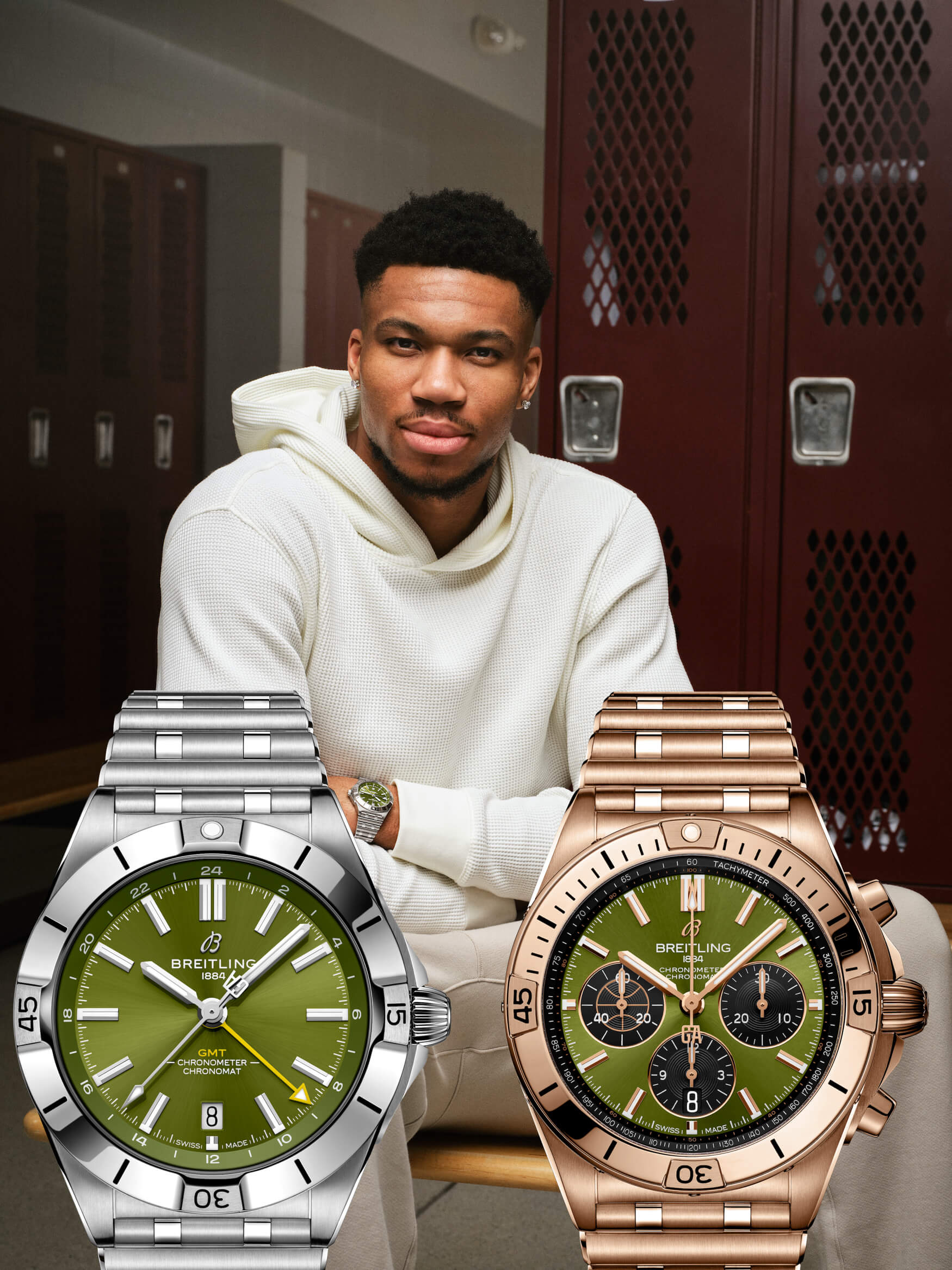 Breitling Giannis Antetokounmpo Chronomat 8