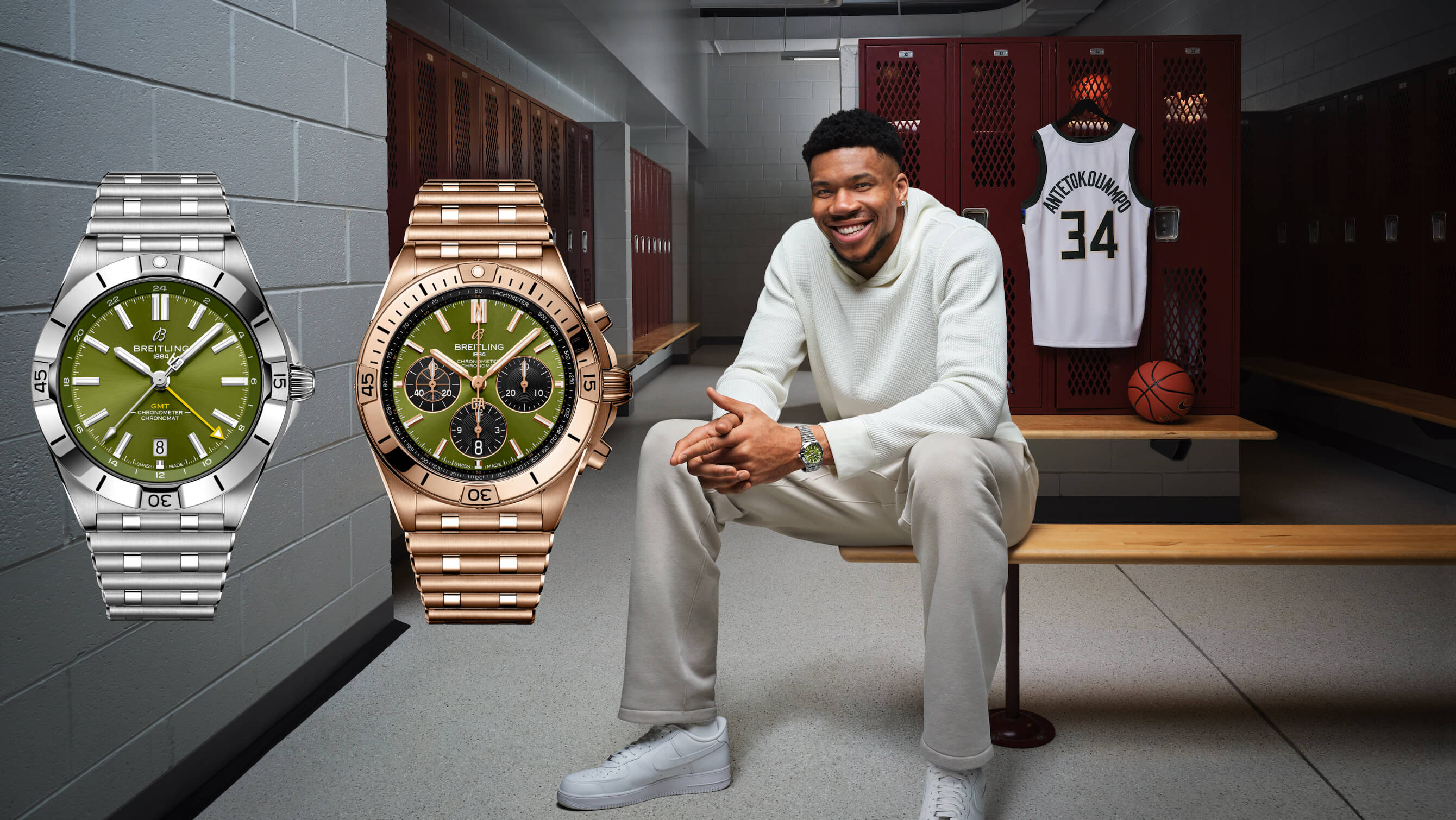 Breitling Giannis Antetokounmpo Chronomat desktop