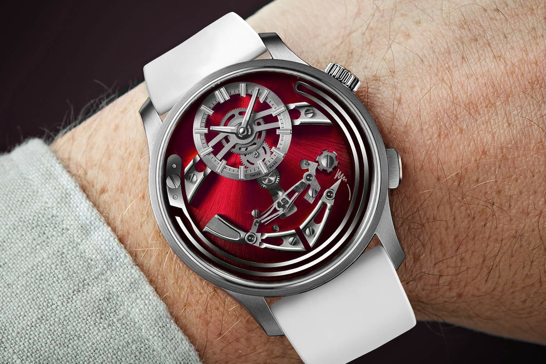 Christopher Ward Andrew Morgan Bel Canto The Red One collaboration 12