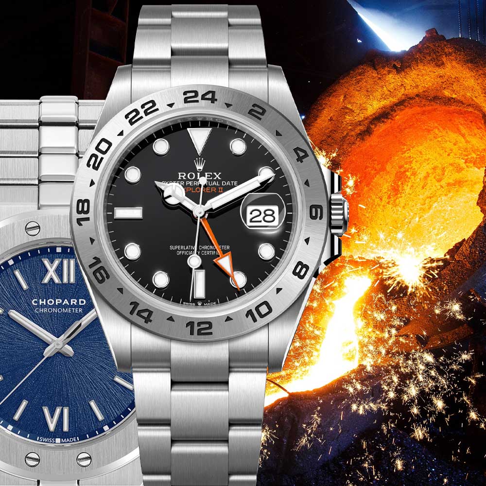 What do the different types of stainless steel actually mean for your watch?