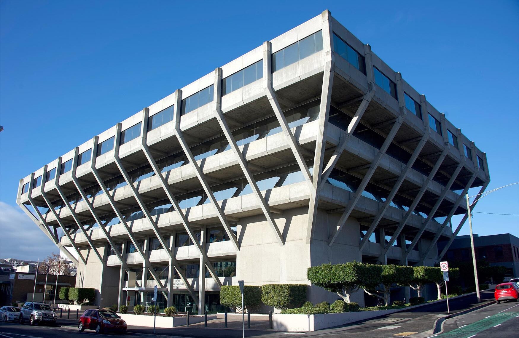 State Government Offices Geelong Brutalism Brutalist
