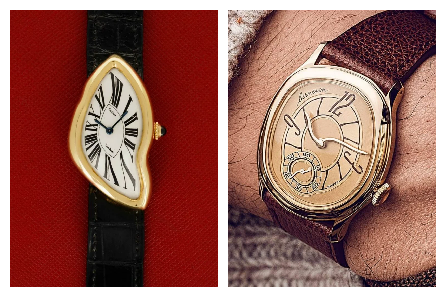 Cartier Crash versus Berneron Mirage