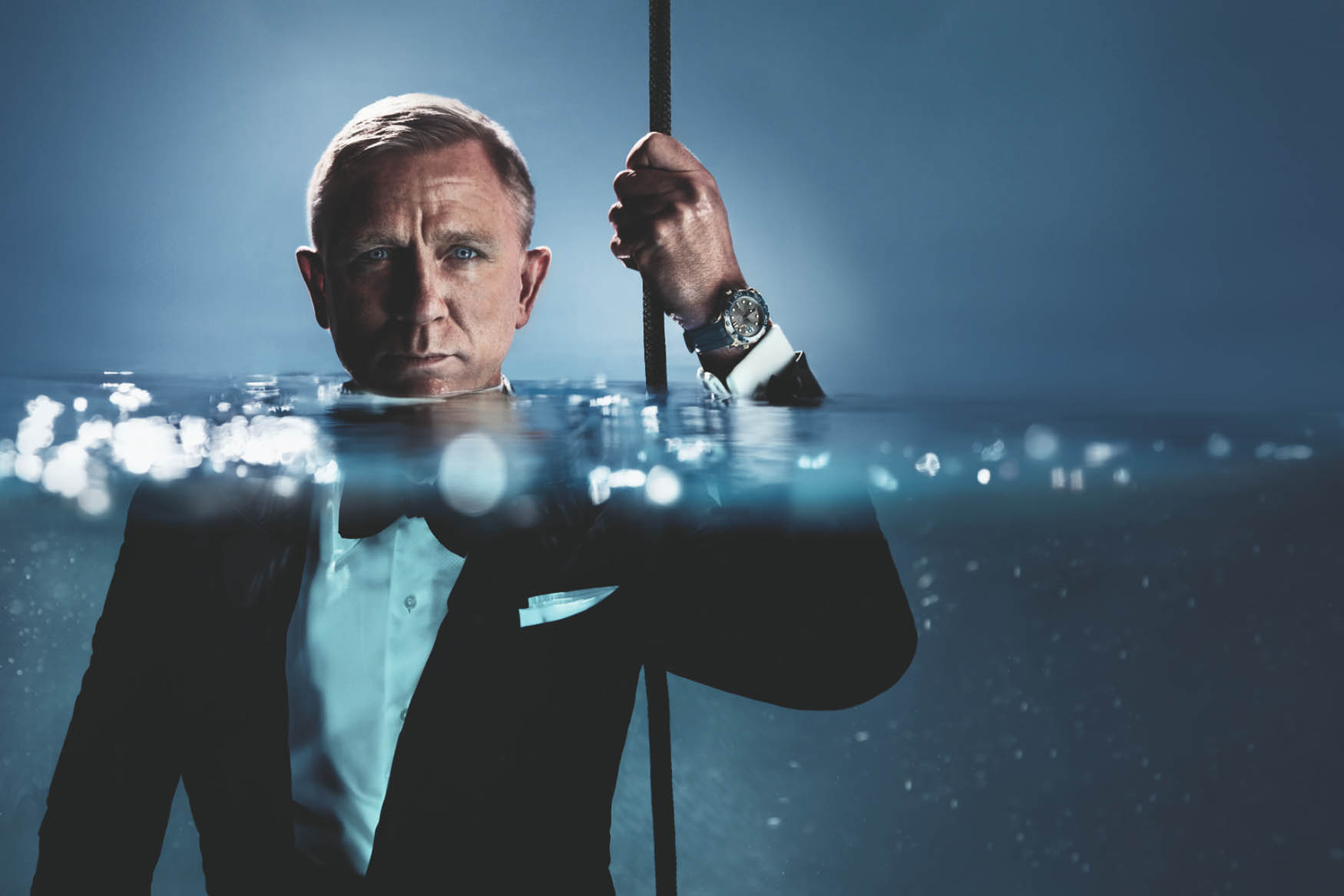 Daniel Craig Omega Seamaster Diver 300 Tuxedo