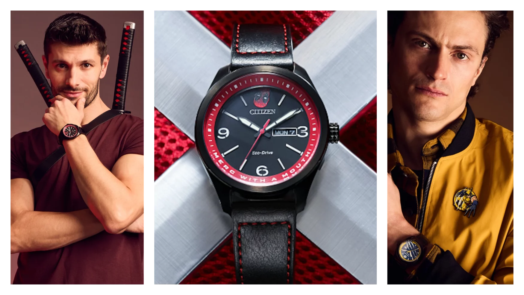 Marvel Citizen Eco Drive Deadpool Wolverine desktop