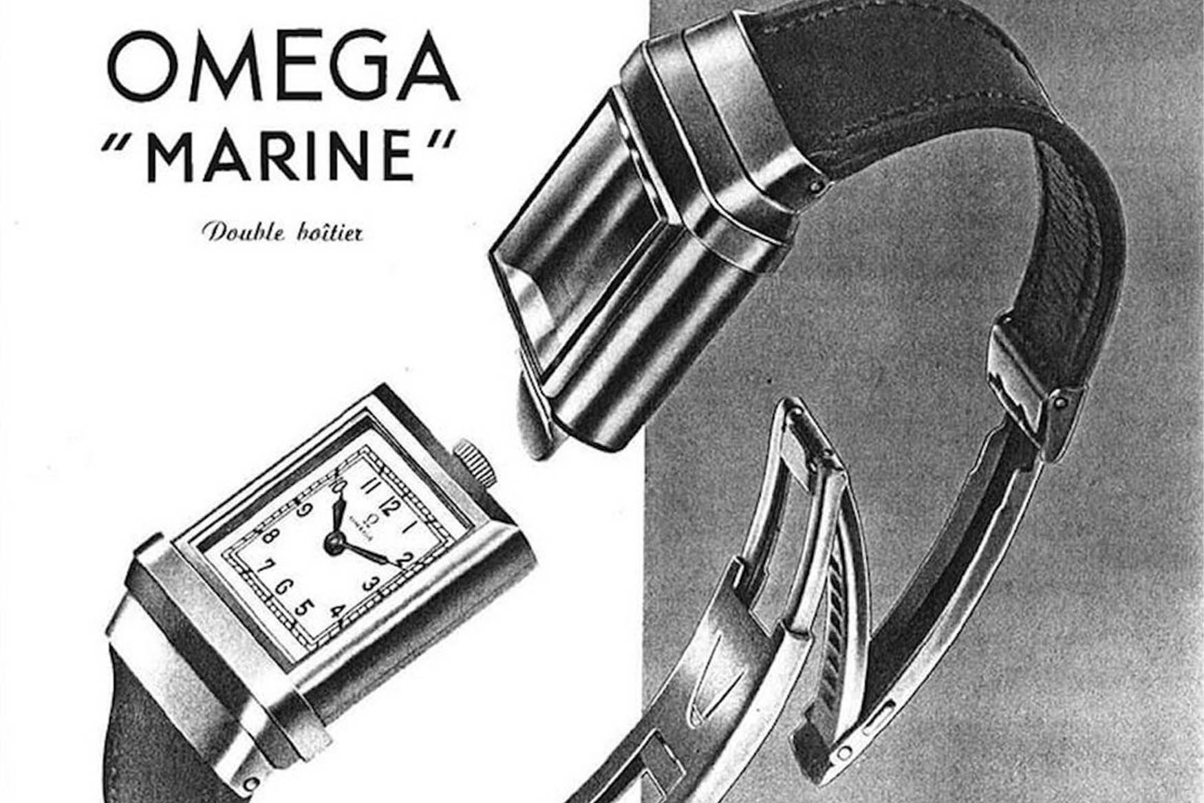 Omega marine vintage ad