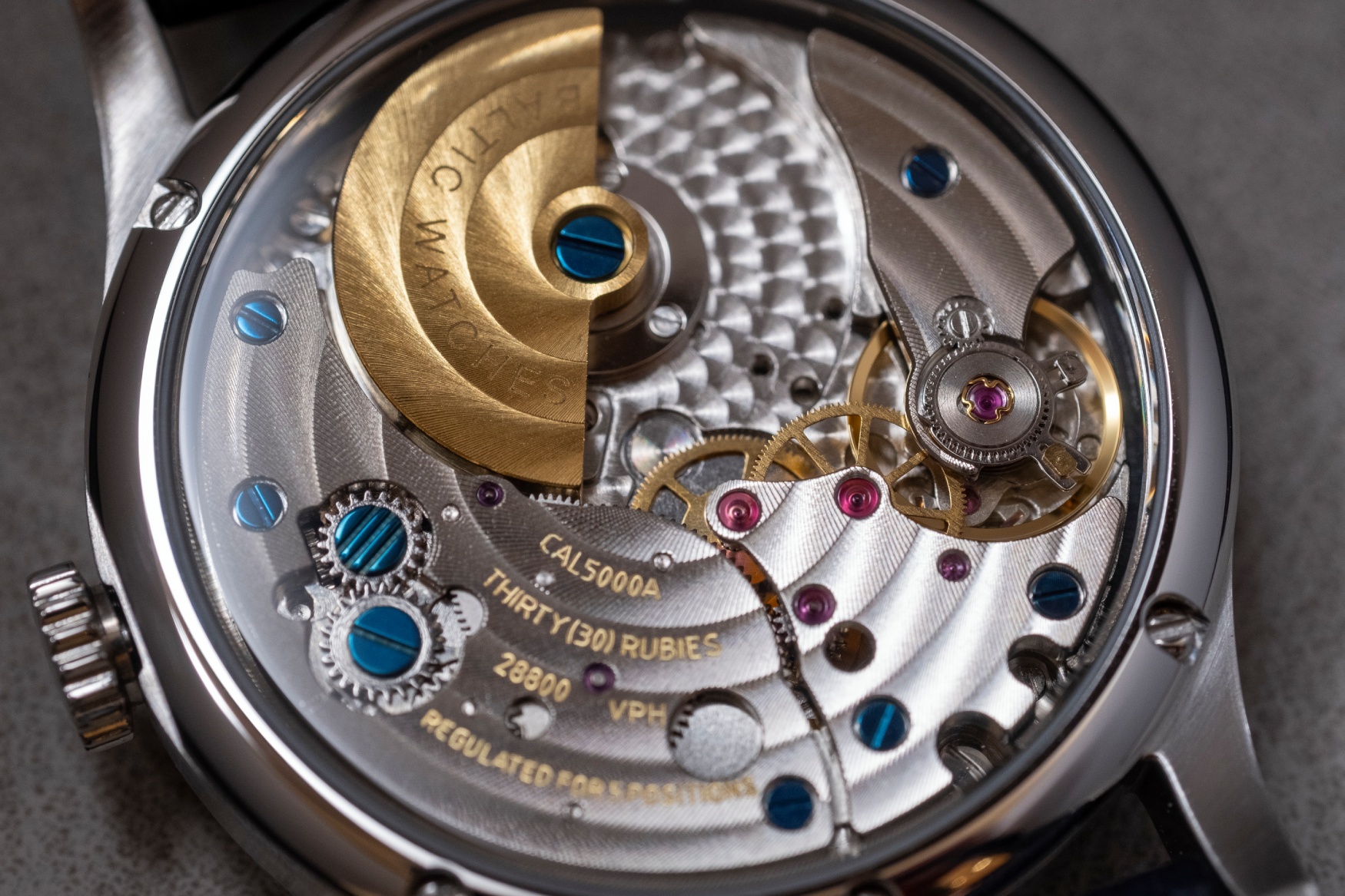 baltic mr roulette movement caseback