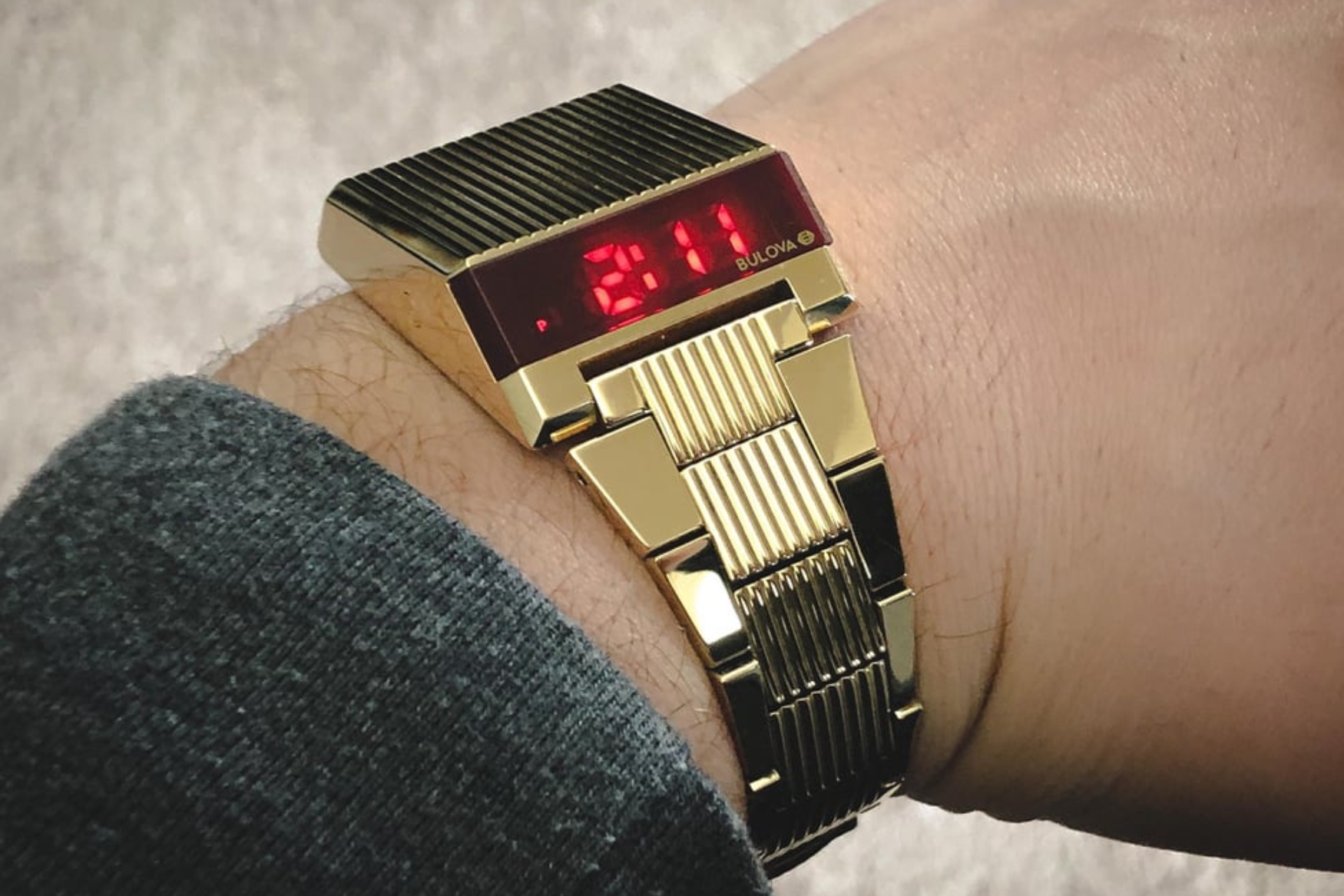 bulova computron on wrist