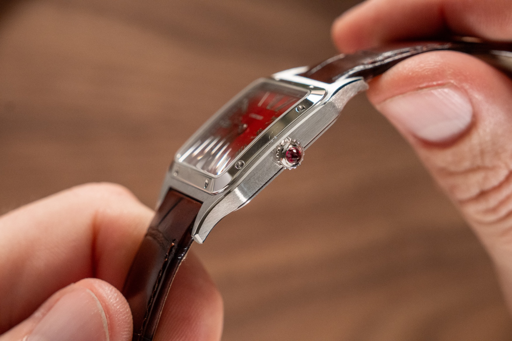 cartier santos dumont rewind case profile