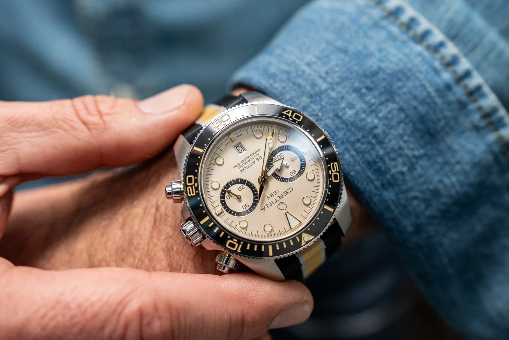 Certina DS Action Diver Chrono HANDS ON