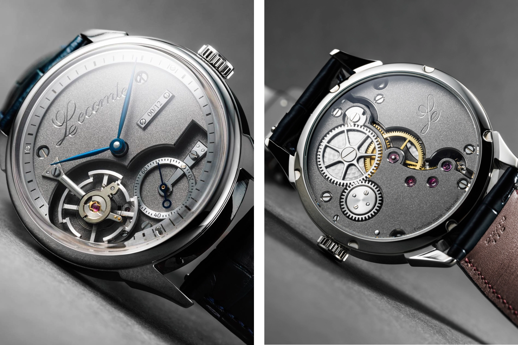 Florent Lecomte Series 2 dial and movement