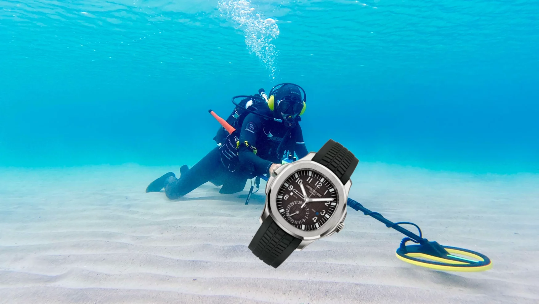 patek philippe aquanaut travel time lost recovered diver mallorca feature