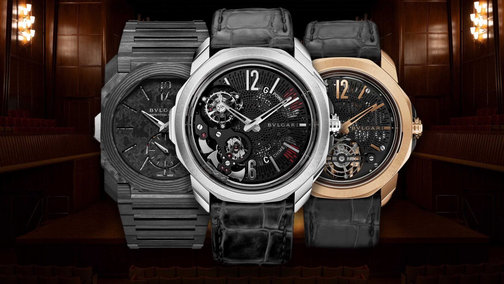 Bulgari Octo Chime watches feature