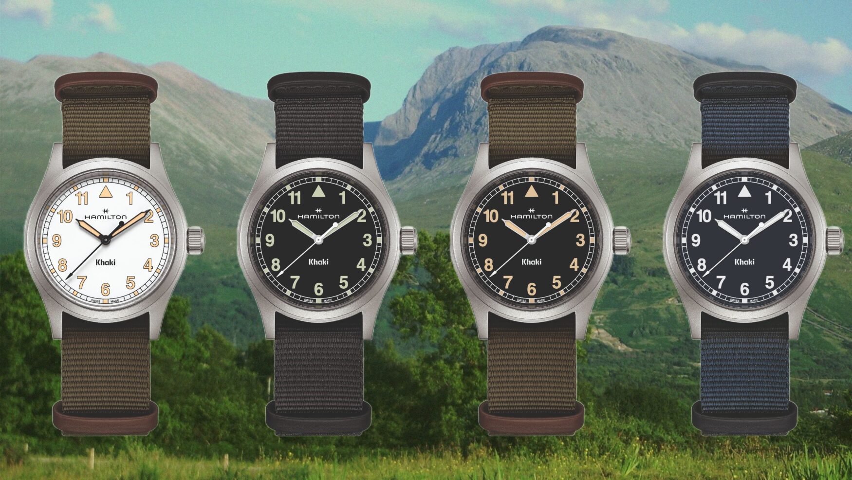 Hamilton Khaki Field Quartz Collection feature