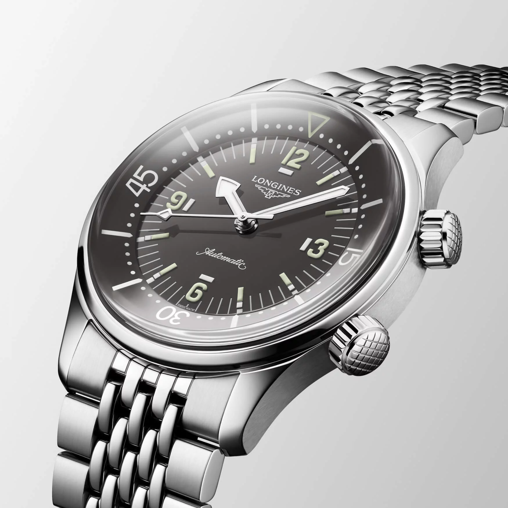 Longines Legend Diver 39mm terracotta, green, grey | Introducing