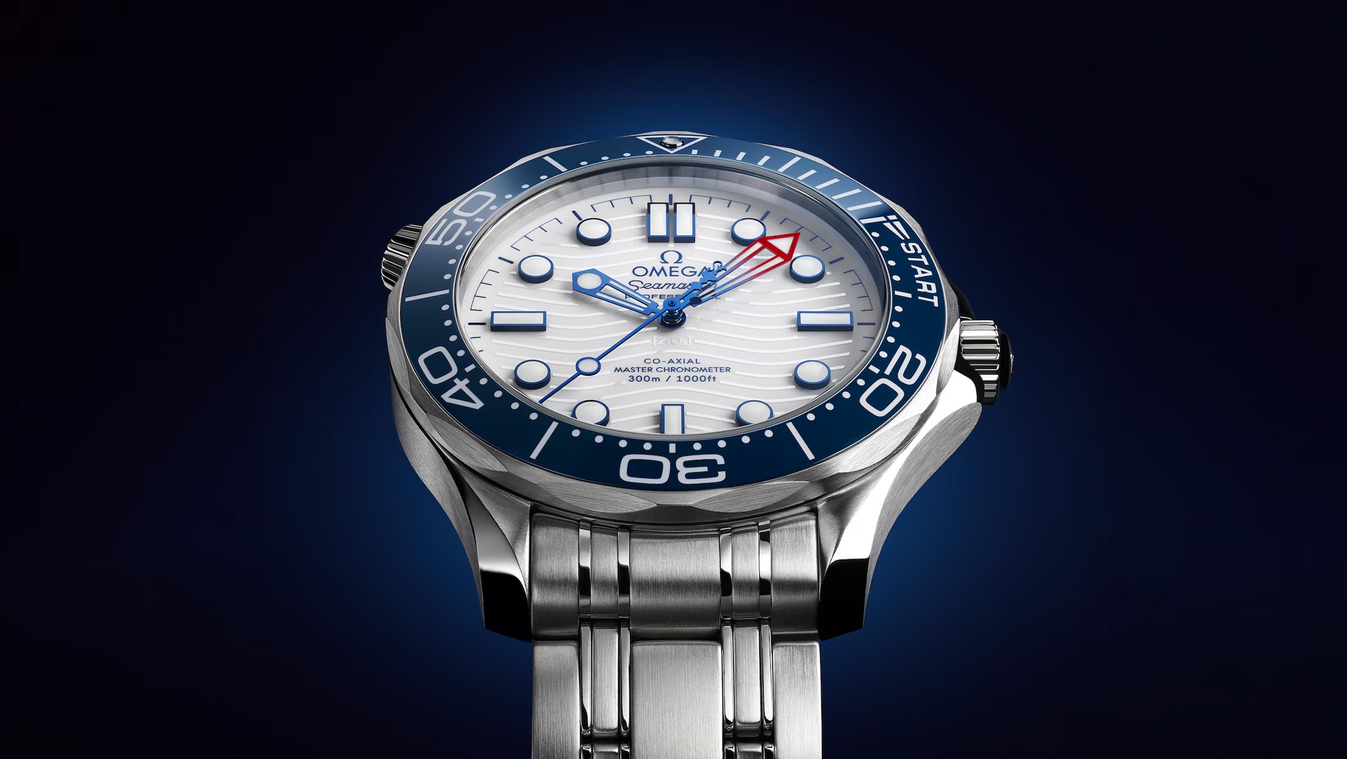 Omega Seamaster Diver 300M America's Cup 2024 INTRODUCING