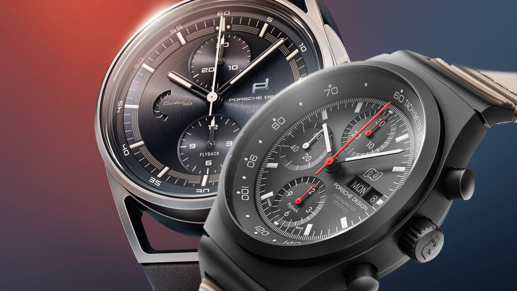 Porsche Design Chronograph 911 Turbo 50 Years INTRODUCING