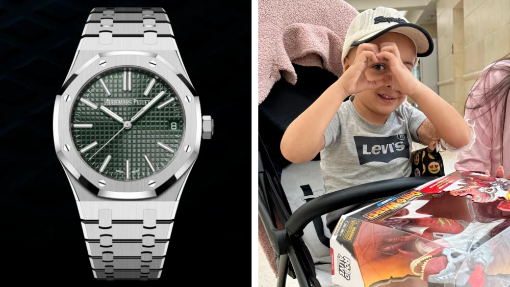 Skip the waitlist: win an Audemars Piguet Royal Oak 50th Anniversary and support kids in hospital