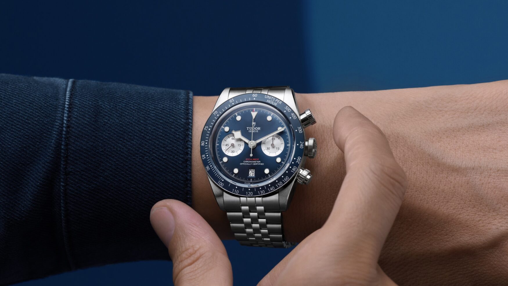 Tudor Black Bay Chrono Blue feature