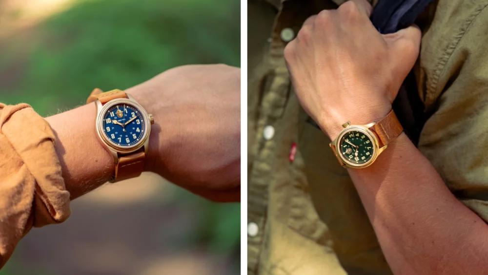 Vero celebrates Smokey Bear’s 80th anniversary with a pair of forest-ready bronze field watches