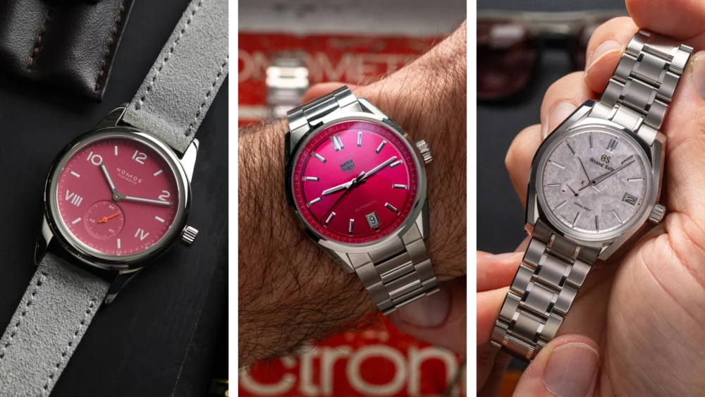 14 of the best pink dial watches under US$10,000