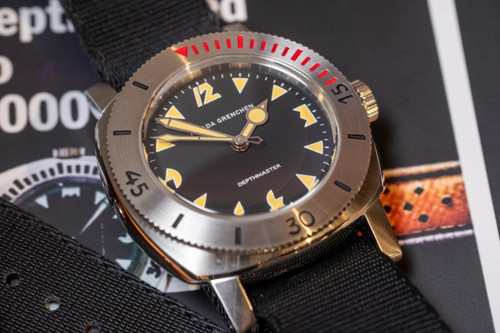 Nivada Grenchen Depthmaster “Pacman” | WHAT WE WORE