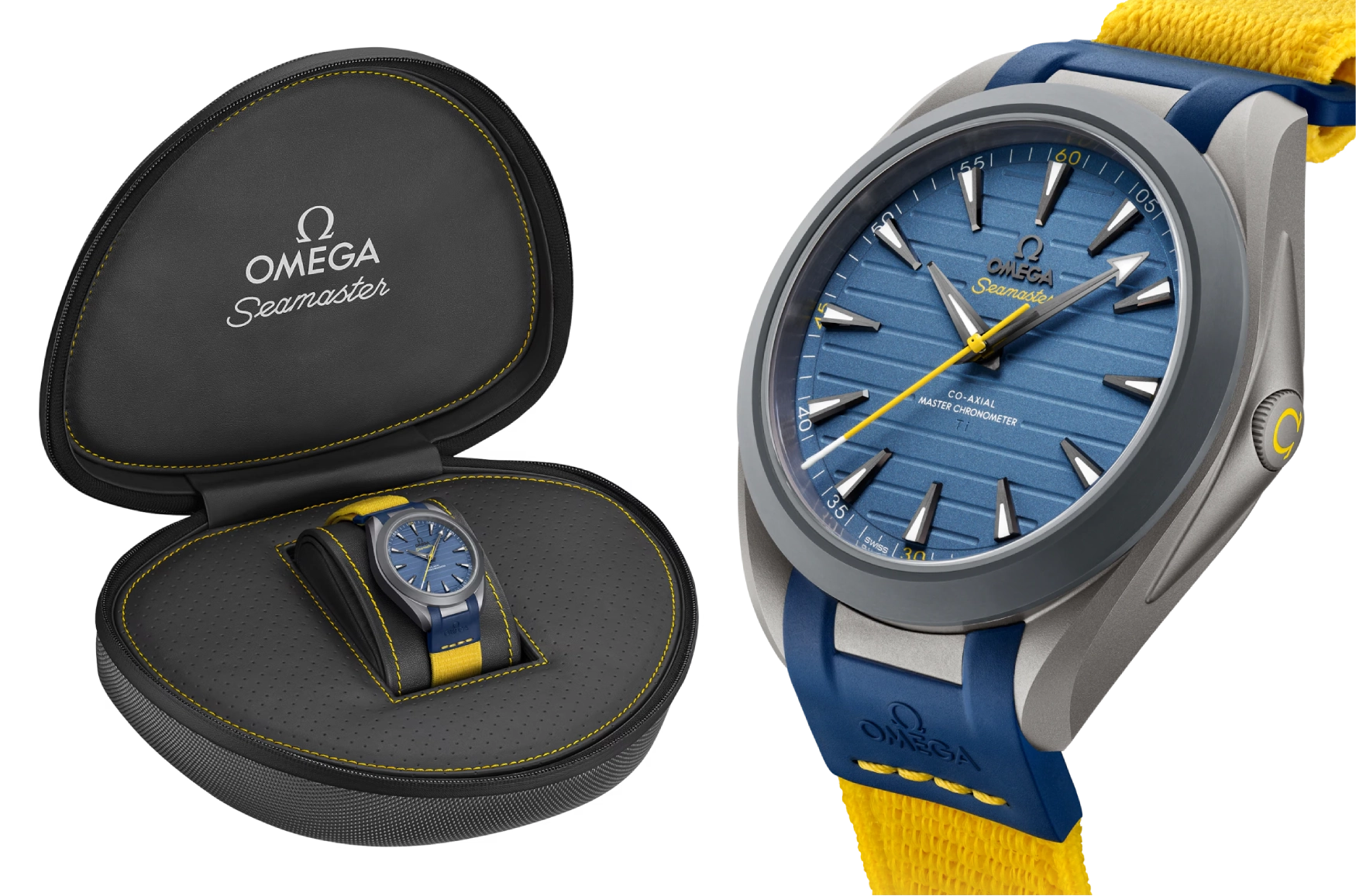 omega seamaster aqua terra ultra light armand duplantis titanium edition watch box