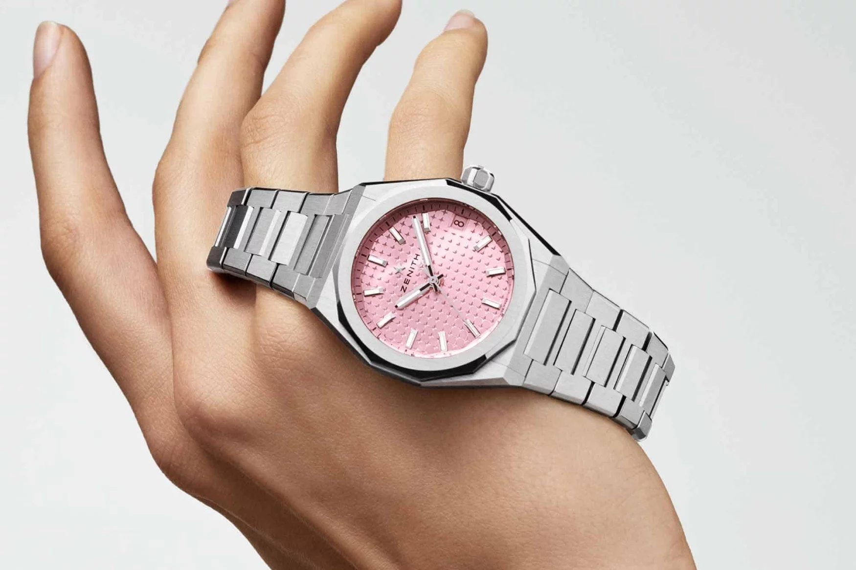 Mens pink watch sale