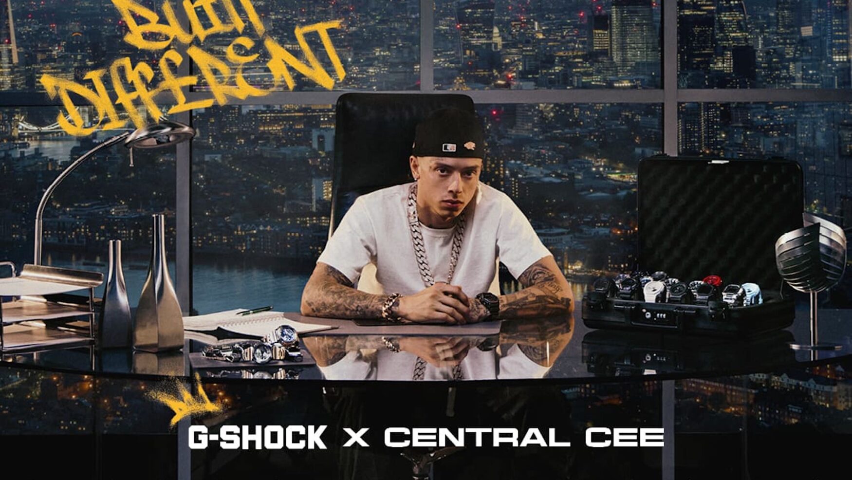 Central Cee G Shock brand ambassador