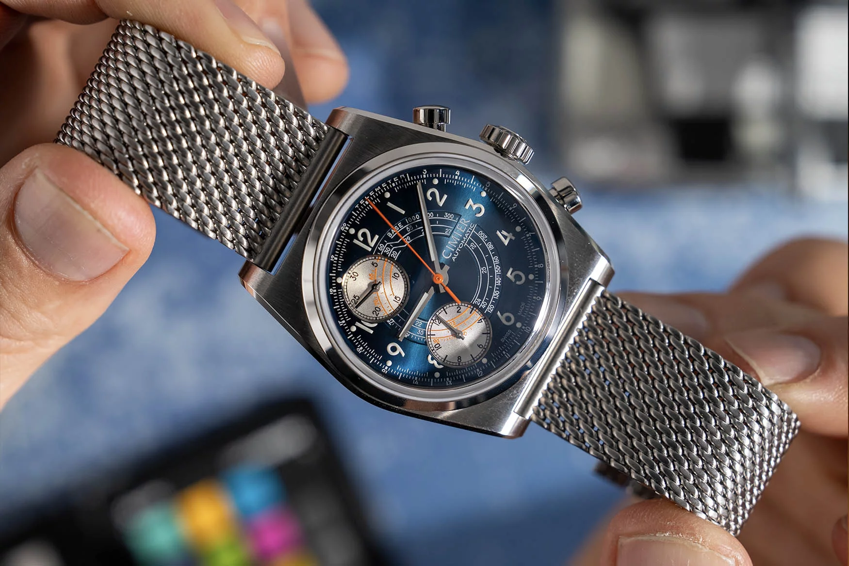ま*と様 CIMIER（シミエール） レトログラード クロノグラフ 腕時計 スイ Cimier 711 Heritage Chronograph | HANDS ON