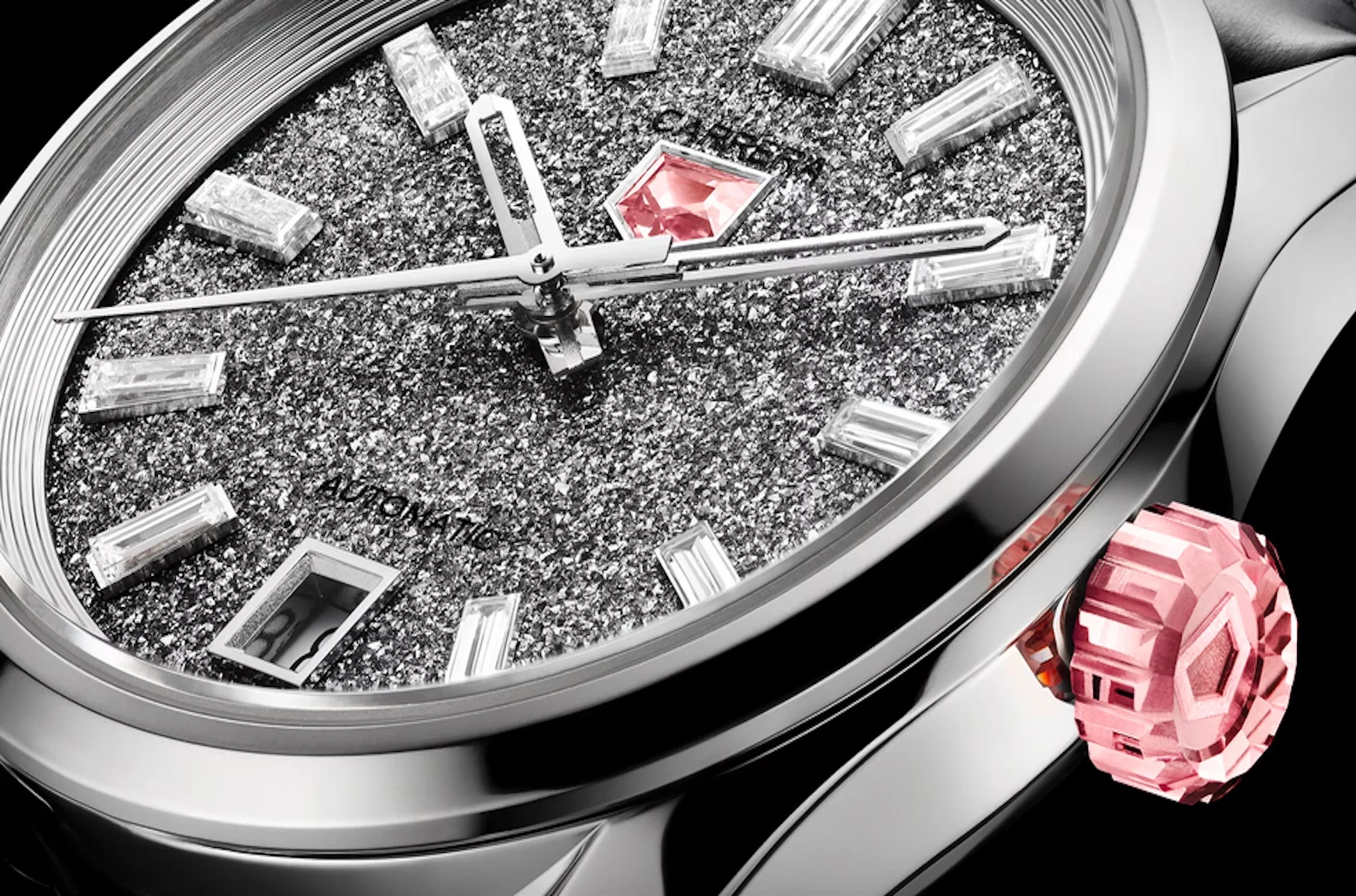 One bracelet & one watch Real Diamonds, but they’ve been produced in hotsell the Lab...