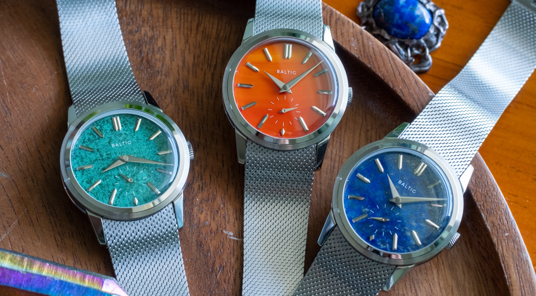 Baltic Prismic Stone Dials | WHAT WE WORE